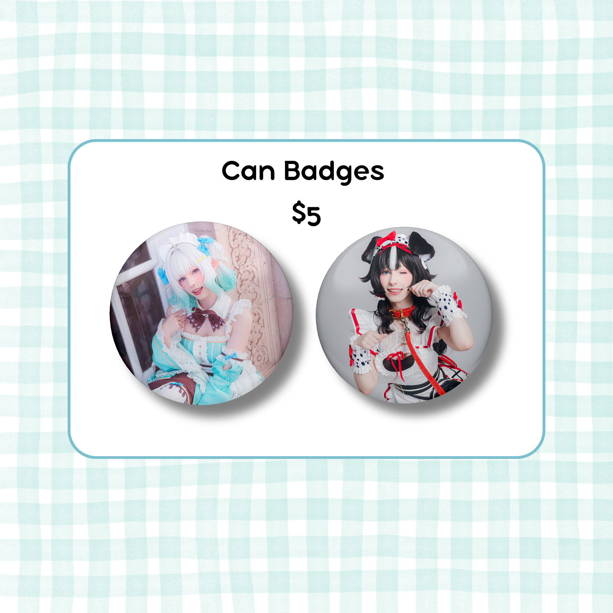 Cosplay Can Badges