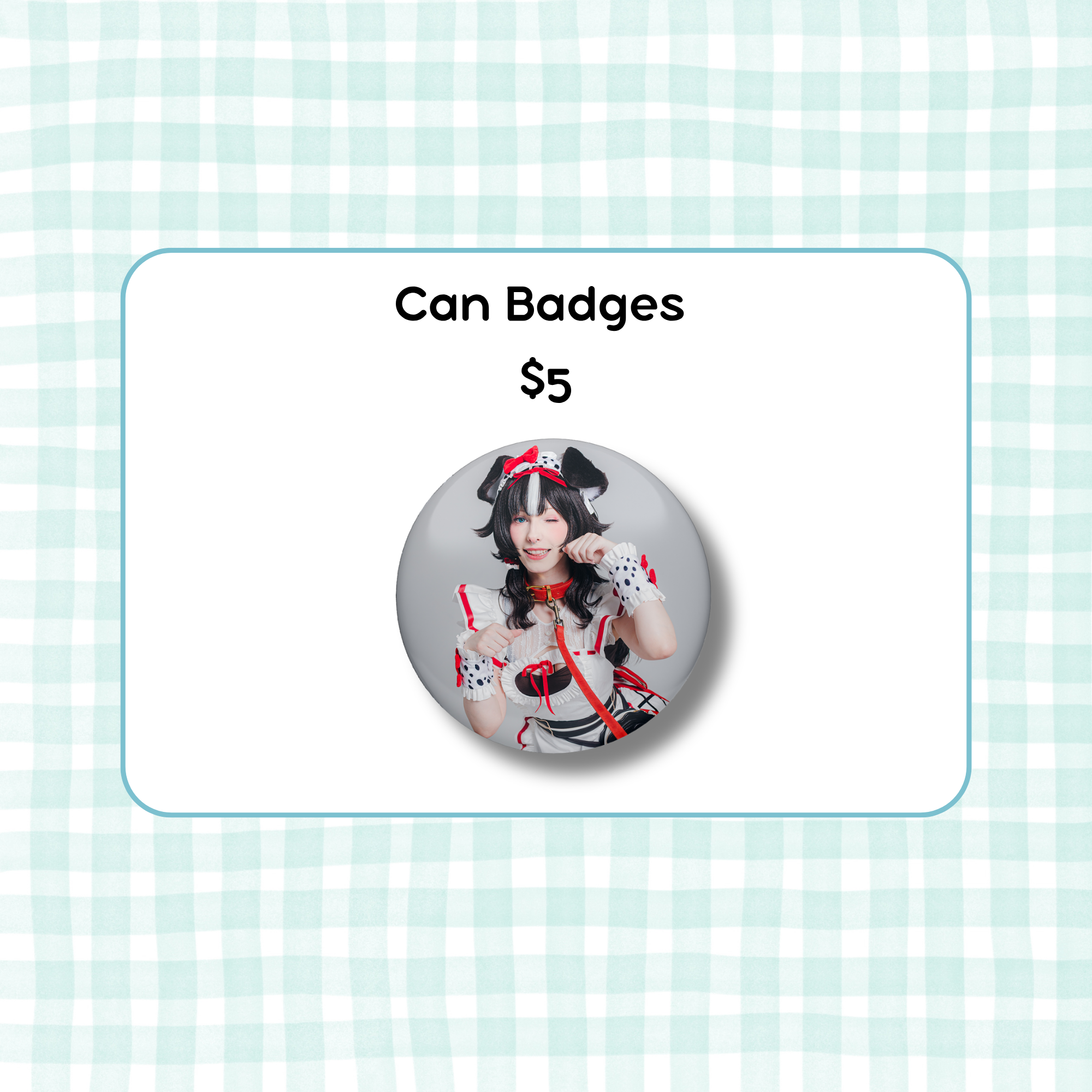 Cosplay Can Badges