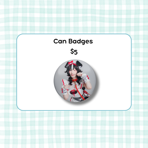 Cosplay Can Badges
