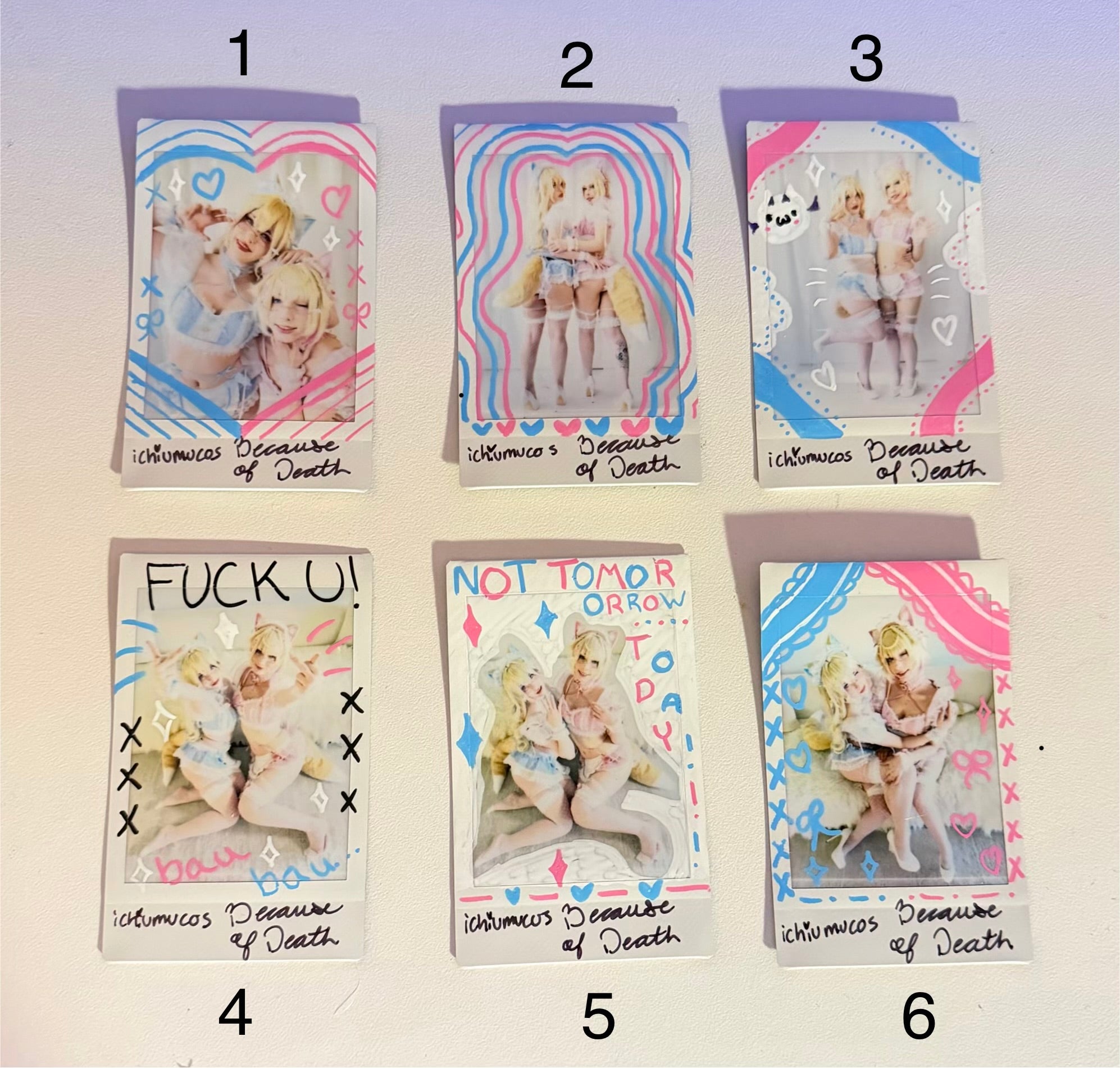 FuwaMoco Maid Outfit Cheki's