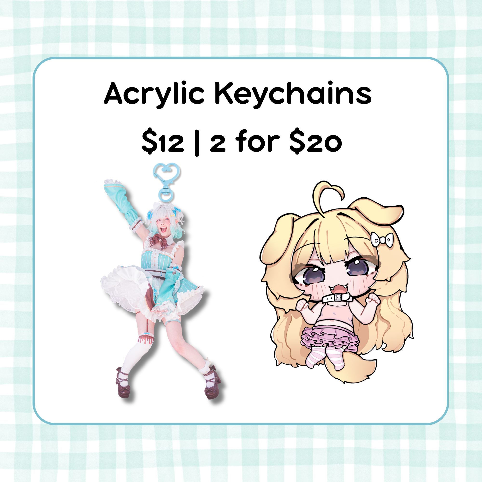 Acrylic Keychain's