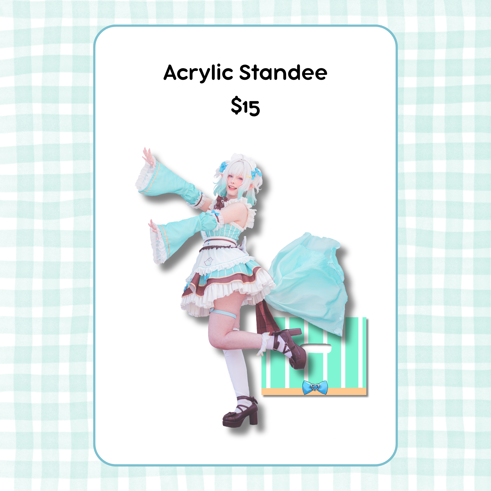 Mint Fantôme Cosplay Acrylic Standee