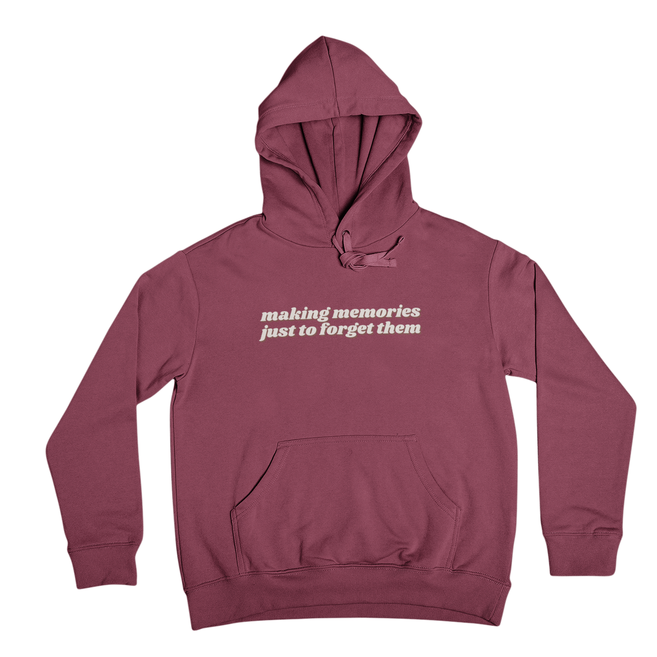 Making Memories Unisex Hoodie Maroon