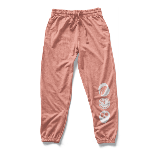 L.T.D. Symbols Unisex Fleece Sweatpants Rose Pink