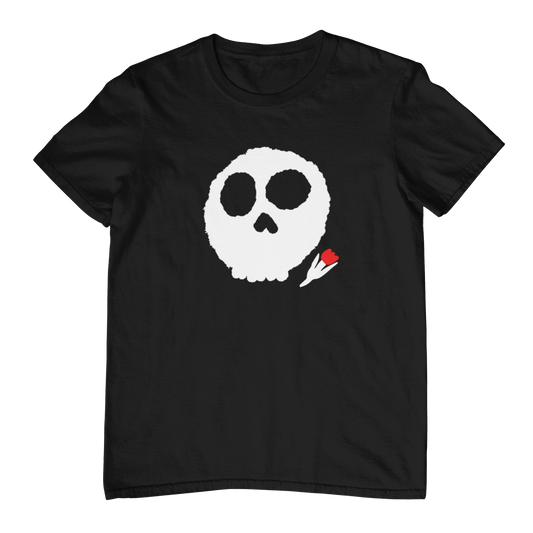 Because of Death Flower Logo Unisex T-Shirt Black